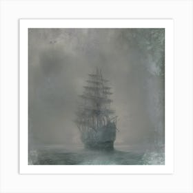 Ghost Ship I Art Print