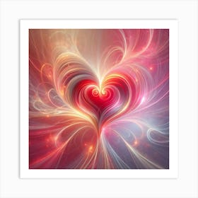 Heart Of Love Art Print