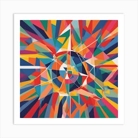 'Sunburst' 2 Art Print