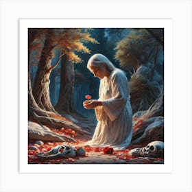 Lord Of The Woods Art Print