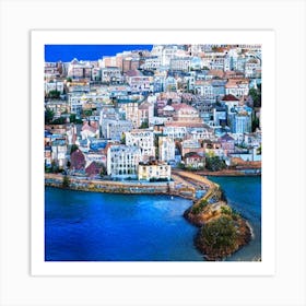 San Juan City Art Print