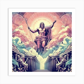 God Of The Sky Art Print