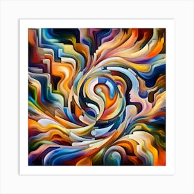 Abstract Painting 1 Art Print