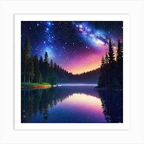 Milky Way 43 Art Print