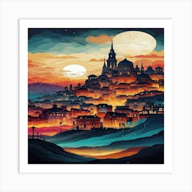 High Quality Beautiful And Fantastically De 0 Transformed Art Print