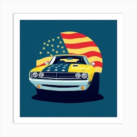 American Car 1 Art Print