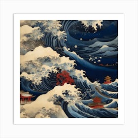 Great Wave Off Kanagawa Art Print