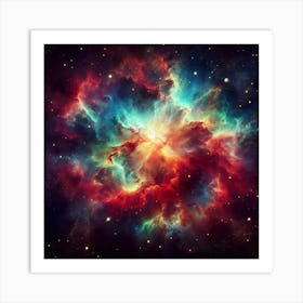 Nebula In Space 3 Art Print