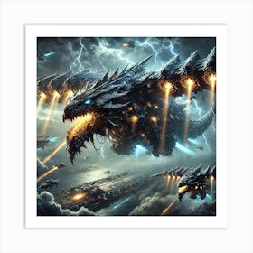 Storm Chariot Transports Art Print