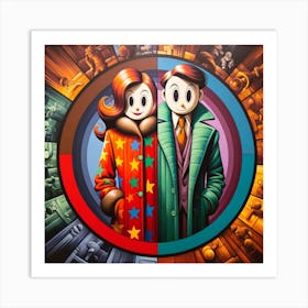 'The Couple' Art Print