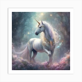 984308 Unicorn Xl 1024 V1 0 Art Print