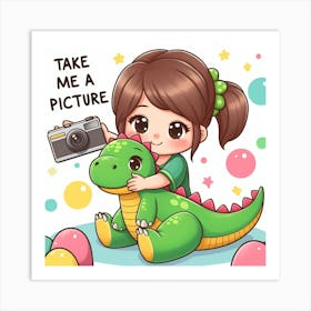 Take me a picture Art Print