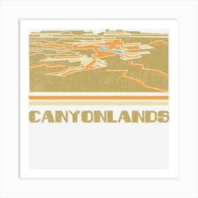 Canyonlands Shirt Us National Park Gift Canyonlands National Park Tee Art Print