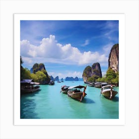 Thailand beautiful landscape Art Print