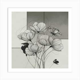 Flowers In A Vase Art Print