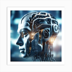 Artificial Intelligence Stock Photos & Videos Art Print