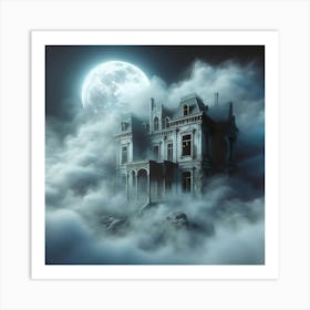 Haunted House Art Print