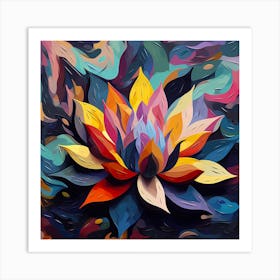 Lotus Flower 40 Art Print