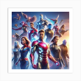 Avengers: Infinity War Art Print