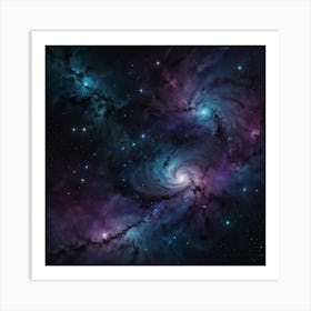 Spiral Nebula Art Print