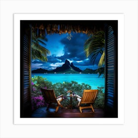 Bora Bora 1 Art Print