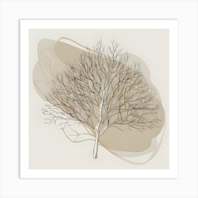 Bare Tree Art Print