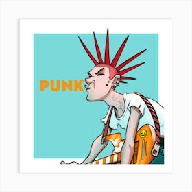 Punks Art Print