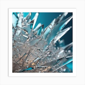 Crystals Art Print