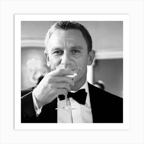 Daniel Craig Art Print