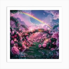 Rose Garden Art Print