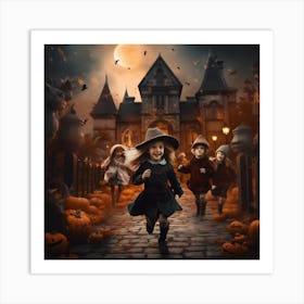 Halloween Collection By Csaba Fikker 57 Art Print