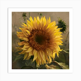 Sunflower 2 Art Print