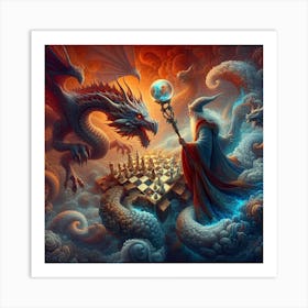 Chess Art Print