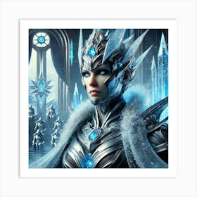 Queen Nyx Supreme Ruler Art Print