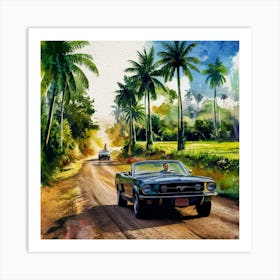 Cinematic Countryside Art Print