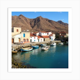 Aegean Island Art Print