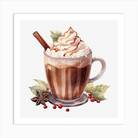 Hot Cocoa 3 Art Print