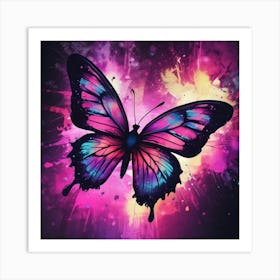 Butterfly Painting 311 Art Print