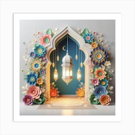 Ramadan Islamic Art Art Print