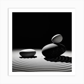 Zen Stones 1 Art Print