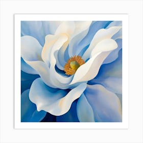 Blue Flower Art Print