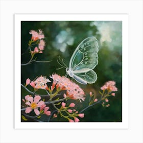 Ethereal Flutter Art Print