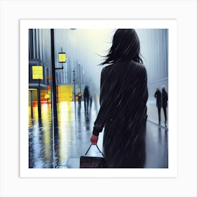 Rainy Weather Art Print