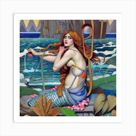 The Likeness of A Siren Art Print