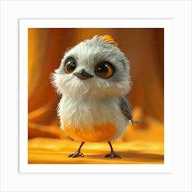 Little Cute Bird Art Print