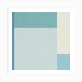 Minimalist Abstract Geometries - CB02 Art Print