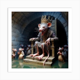 Der Rattenkönig 2 Art Print