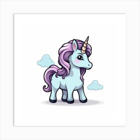 Unicorn 66 Art Print