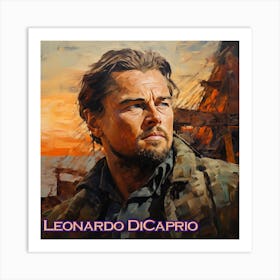 Leonardo DiCaprio 3 Art Print