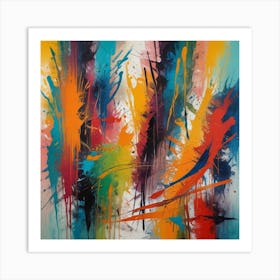 Abstract Painting 184 Art Print